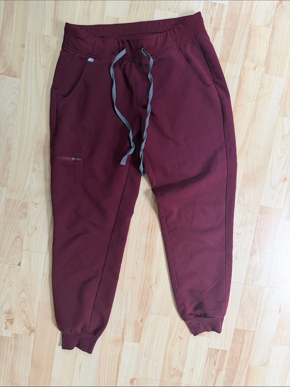 Women’s Fig Maroon Scrub Jogger Pants